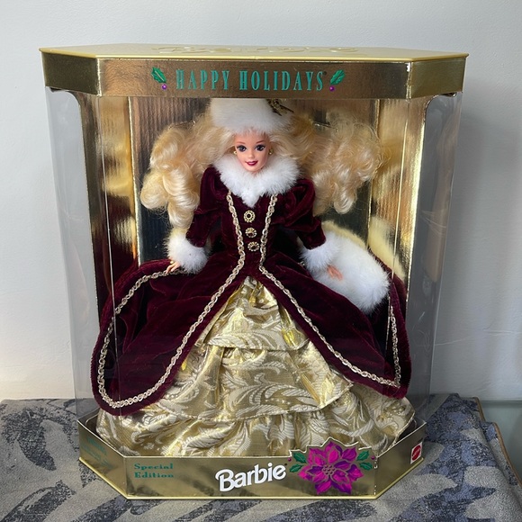 Barbie Happy Holidays 1996 – Spécial Édition Noël #15646 (vintage, Neuve En Boîte)